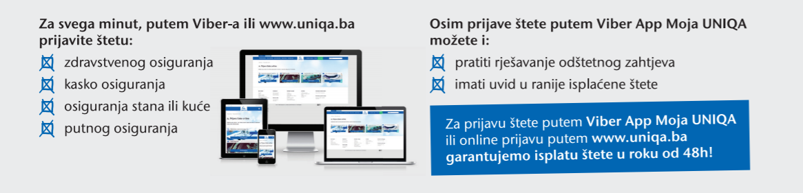 UNIQA Online prijava štete