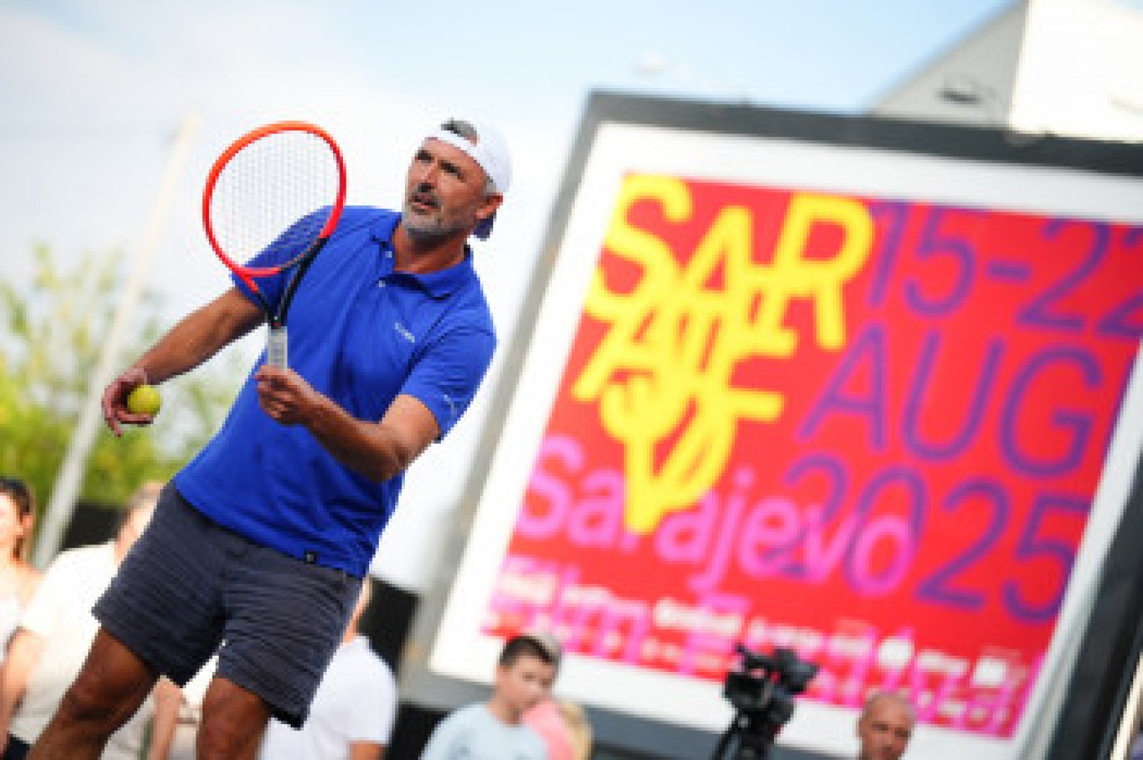 Sarajevo na mreži: Goran Ivanišević odigrao egzibicioni meč u srcu glavnog grada